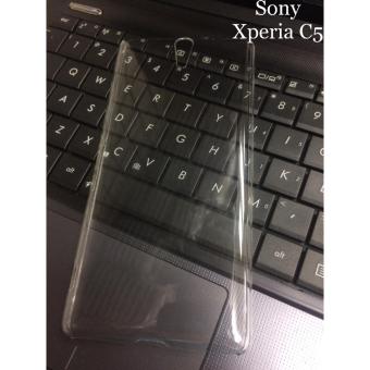 Hardcase Case Sony Xperia C5 Polos Bening Transparan Casing Keras