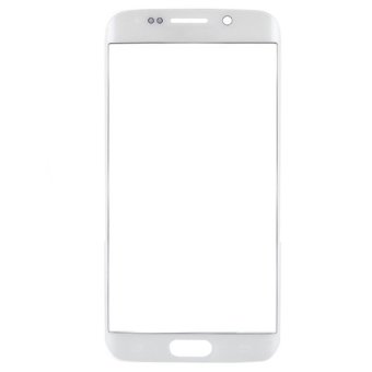 iPartsBuy Front Screen Outer Glass Lens for Samsung Galaxy S6 edge / G925(White)
