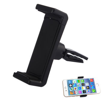 Universal Car Air Vent Mount Cradle Cell Mobile Phone Stand Holder for iPhone Samsung Universal GPS,Black - Intl