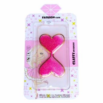 Fashion Case Gliter Love Casing for iPhone 6 - Pink