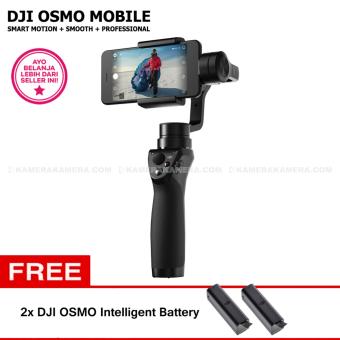 DJI OSMO MOBILE - SMART MOTION + SMOOTH + PROFESSIONAL + 2x OSMO Intelligent Battery 11.1V 980mAh 10.8Wh