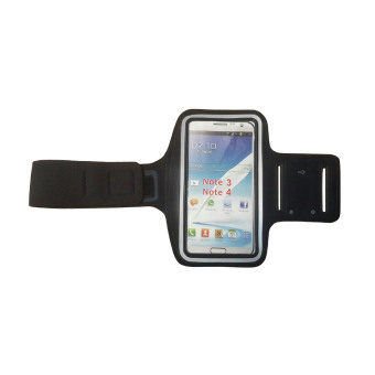 Lynx Sport Armband Case Cover Sarung Handphone Android - Hitam