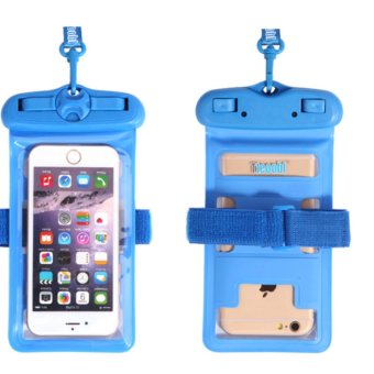 Lantoo 30M Underwater Waterproof Pouch Dry Bag for iPhone 4/4S/5/5S for iPhone 6/6S/ for iPhone 7 for Samsung Max 5.2\" (blue)) - intl