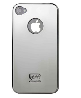 Case-Mate Barely There untuk iPhone 4S - Metallic Silver