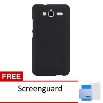 Nillkin Frosted Shield Hard Case untuk Huawei Ascend GX1 - Hitam + Gratis Screen Protector Nillkin