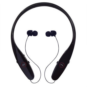 Selling Hbs-900 sports csr4.1 HBS 900 stereo Bluetooth headset Bluetooth wireless headset earloops 4 neckset Halter waterproof（black） - intl