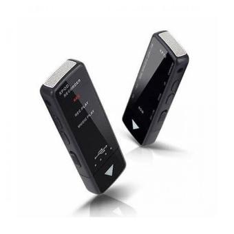 XPOD XP-12 Digital Voice Recorder high-quality recording function 192kbps HQ sound 12 Digital Voice Recorder (Black) MP3 8GB Portable Disc Spy Recorder Lesson Recorder