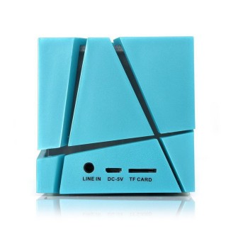 Creative Design Rubik's Cube Mini Bluetooth Speaker (Blue) - Intl