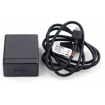 OEM Charger EP800 + Cable Data Micro For Sony Xperia T3 / M2 / Z2 - Hitam