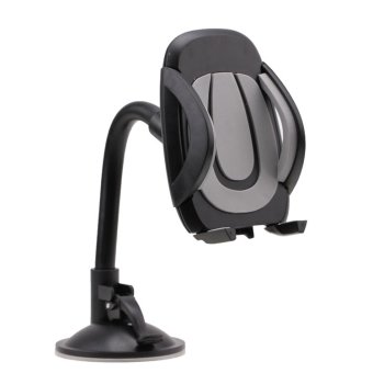 POSSBAY Rotating Suction Cai-in Windshield Dashboard Mount Holder Stand Cradle for Mobile Phone