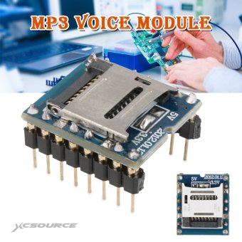 XCSource MP3 Modul Suara U Disk Audio Player Kartu SD Modul Suara WTV020-SD-16P TE399