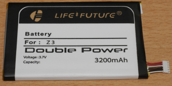 Batre / Battery / Baterai Lf Premium Blackberry Z3 3200mah