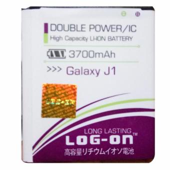 LOG-ON Battery For Samsung Galaxy J1 3700mAh - Double Power & IC Battery - Garansi 6 Bulan