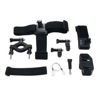 DAZZNE KT-113 Motorcycling Camera Accessory Set for GOPRO (Black) - intl