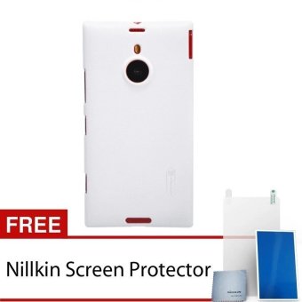 Nillkin Frosted Shield Hard Case Original untuk Nokia Lumia 1520 - Putih + Gratis Nillkin Screen Protector