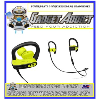 Powerbeats3 Wireless In-Ear Headphones Shock Yellow