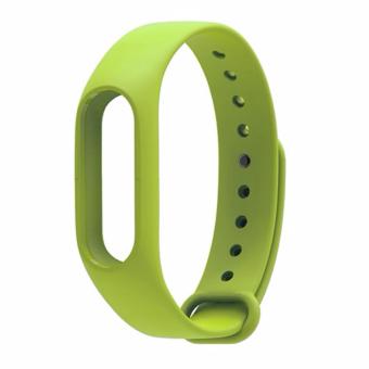 4Connect Rubber Wristband Replacement for Xiaomi Miband 2-Green