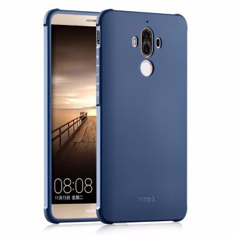 For Huawei Mate9,DAYJOY Unique Design Airbag Protection Soft Rubber Silicone Shockproof Dustproof Bumper Case Cover for Huawei Mate 9(BLUE) - intl