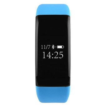 S&L V66 Heart Rate Monitor Smart Wristband Anti-lost Sedentary Remind Bracelet (Blue) - intl