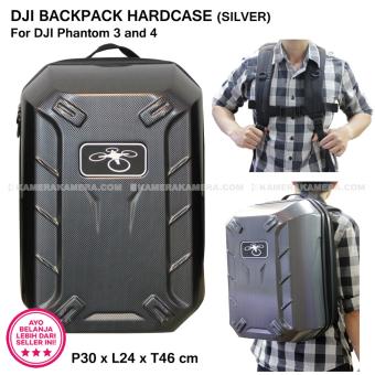DJI BACKPACK HARDCASE (SILVER) For DJI Phantom 3 and 4
