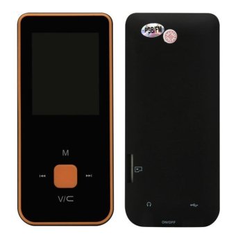 LCD Screen MP3 Video Radio Music Movie Player FM 8GB Orange