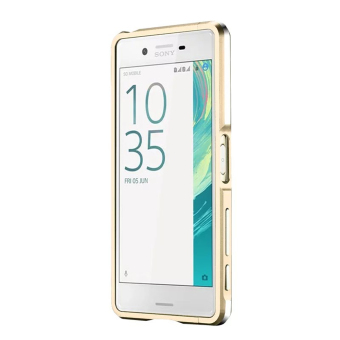 Xperia X Performance Metal Bumper,DAYJOY Premium Aluminum Shockproof Metal Bumper Frame case with Lanyard for Sony Xperia X Performance XP (GOLDEN) - intl