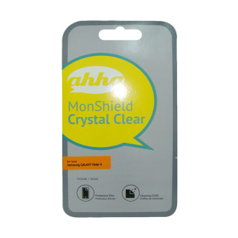 Ahha Monshield Cristal Clear Screen Guard for Galaxy Note 4 [A-MSSGNOTE4-CL]