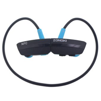 ZONOKI B97S Outdoor Sport Neckband Bluetooth 4.0 Stereo Earphone (Blue) - intl