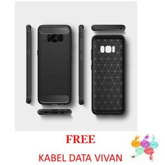 CASE CHANEL THE ULTIMATE EXPERIENCE CANDY ORIGINAL CASE TPU FOR SAMSUNG GALAXY S8 - BLACK FREE KABEL DATA VIVAN