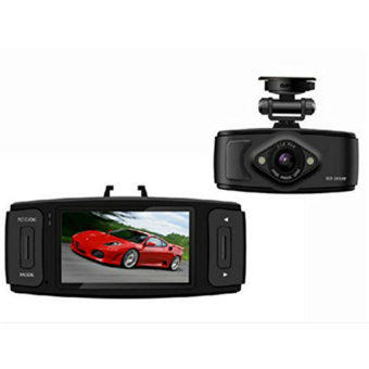 L6000 Ambarella Car Camera Recorder Full HD 1920*1080P 30FPS 2.7” LCD Mini Dash Cam DVR Vehicle Accident Digital Video Black Box with 120 Degree Wide Viewing Angle G-Sensor Motion Detect+ GPS Logger - Intl