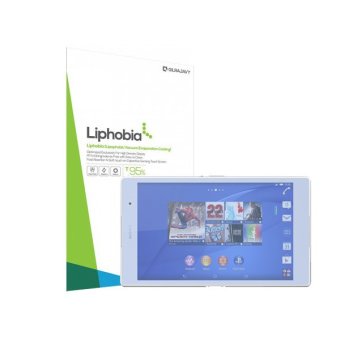 Gilrajavy Liphobia Sony Xperia Z3 Tablet Compact Anti Fingerprint Screen Guard Clear