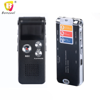 8GB Brand Mini USB Flash Digital Audio Voice Recorder 650Hr Dictaphone MP3 Player Grey Pen Drive Grabadora Gravador - Intl