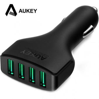AUKEY CC-01 , AUKEY 9.6A / 48W 4-Port USB Car Charger with AiPower