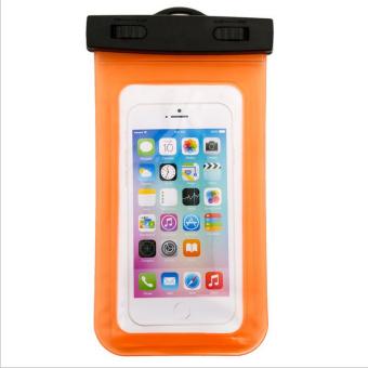 Lifine Waterproof Bag Pocket for Mobile Phones (Orange)