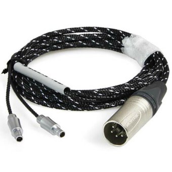 ZY HiFi Cable Single Crystal Copperplate Balanced Version HD800 Upgrade Cable (4-Pin XLR Male Plug) ZY-055