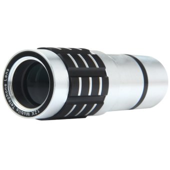 LIEQI LQ - 015 Zoom 12X Clip-on Long Focus Telescope Lens Monocular for Mobile Phone