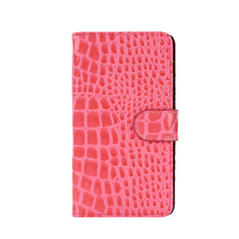 Leather Wallet Flip Case Cover For Samsung Galaxy Note Edge N9150 Pink