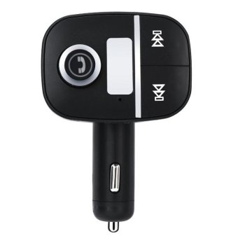 Bluetooth Handsfree Kit Car FM Transmitter USB Charger AUX MP3 Player For phones - intl