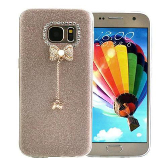 OME Luxury Candy Crystal Bling Glitter Powder Shine soft Phone Cases Cover For Samsung Galaxy Note 5 Case Fundas Skin Capa Para（golden） - intl