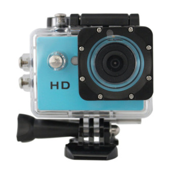 Winliner ACC-B-12 Waterproof Sport Action Camera 720P 1.5inch LCDDVR Camera (Blue) - Intl