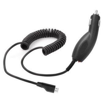 Micro USB Car Charger for Mobile Phone - Hitam