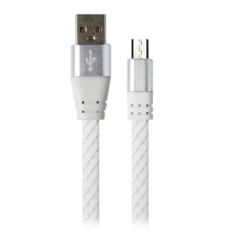 ELENXS Fabric Woven Braided Usb Data Sync Charger Cable for Phone Micro