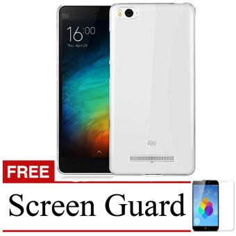 Case Ultrathin Soft Case for Xiaomi Mi4C - Clear + Gratis Screen Guard