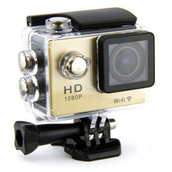 Winliner ACC-G-18 Waterproof Sport Action Camera (Gold) - Intl
