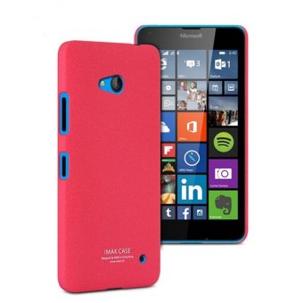 Imak Cowboy Quicksand Ultra Thin Hard Case for Microsoft Nokia Lumia 640 - Merah