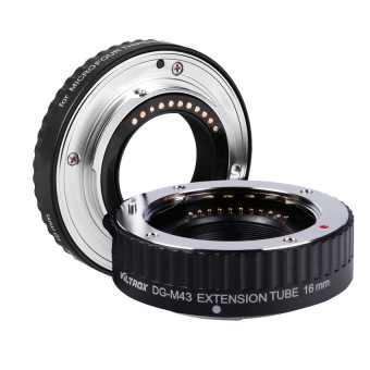 Viltrox Macro AF Auto Focus Extension DG Tube 10mm 16mm Set Ring Metal Mount for Micro M4/3 Camera Olympus E-P1 E-P2 E-PL1 E-PL2