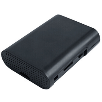 ABS Shell Case kotak pelindung untuk Raspberry Pi 2 3 Model B (hitam)