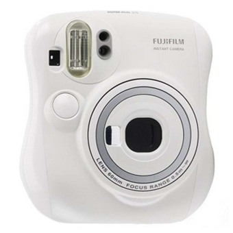 Fujifilm Instax MINI 25 Instant Film Camera (White) (Export)
