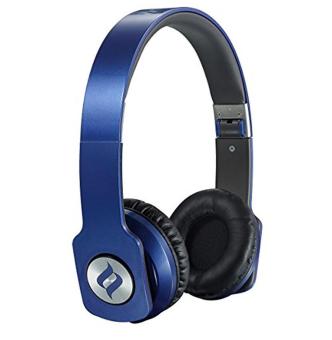 Noontec ZORO HD On Ear Headphone Audiophile Sound High Definition Audio Exclusive SCCB Acoustic Technology Foldable and Light Weight - Blue - intl