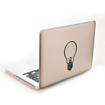 HomeGarden Bulb Decal Sticker Skin for Laptop MacBook